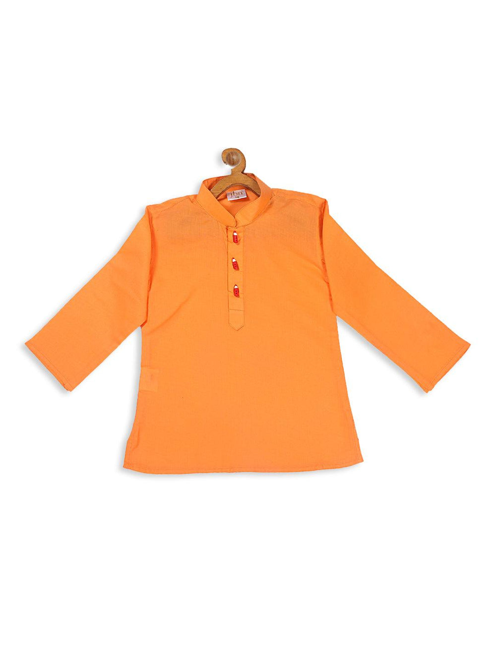 VASTRAMAY SISHU Boy's Orange Kurta - Uboric